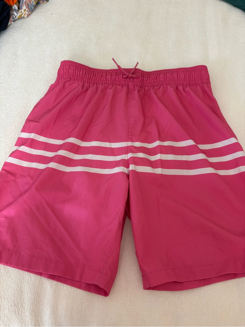 ABERCROMBIE KIDS Boys Pink Swim Shorts